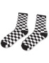 Vans Hosszú férfi zokni Checkerboard Crew VN0A3H3OHU0 Fekete - Pepit.hu