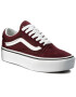 Vans Teniszcipő Old Skool Platfor VN0A3B3U5U7 Bordó - Pepit.hu