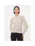 Vero Moda Blúz 10296715 Ekru Regular Fit - Pepit.hu