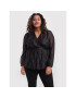 Vero Moda Curve Blúz Lisa 10256711 Fekete Regular Fit - Pepit.hu