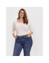 Vero Moda Curve Blúz Paxi 10251959 Fehér Regular Fit - Pepit.hu