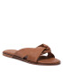 Vero Moda Papucs Vmsmooth Leather Sandal 10265527 Barna - Pepit.hu