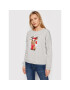 Vero Moda Pulóver Reindeer 10262925 Szürke Relaxed Fit - Pepit.hu