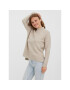 Vero Moda Sweater 10269229 Bézs Regular Fit - Pepit.hu