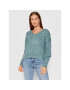 Vero Moda Sweater Doffy 10252090 Zöld Loose Fit - Pepit.hu