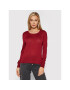 Vero Moda Sweater Felicity 10231475 Bordó Regular Fit - Pepit.hu