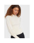 Vero Moda Sweater Holly Karis 10268022 Ekru Regular Fit - Pepit.hu