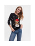 Vero Moda Sweater Tinsel 10250538 Fekete Relaxed Fit - Pepit.hu