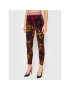 Versace Jeans Couture Leggings 71HAC101 Bordó Slim Fit - Pepit.hu