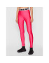 Versace Jeans Couture Leggings Shiny Lycra Sumatra 71HAC101 Rózsaszín Slim Fit - Pepit.hu