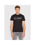 Versace Jeans Couture Póló Logo 73GAHF05 Fekete Regular Fit - Pepit.hu