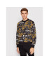 Versace Jeans Couture Pulóver Print Logo Baroque 73GAI3R0 Fekete Regular Fit - Pepit.hu