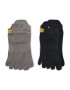 Vibram Fivefingers 2 pár/csomag unisex bokazokni Pack Sock S15N23P Fekete - Pepit.hu