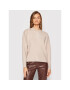 Vila Sweater Olivinja 14060140 Bézs Oversize - Pepit.hu