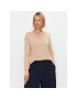 Weekend Max Mara Sweater Martina 23536609 Bézs Regular Fit - Pepit.hu