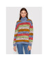 Wrangler Garbó Rainbow Knit W8P3PVXWG Színes Relaxed Fit - Pepit.hu