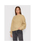 YAS Sweater Verona 26021762 Bézs Oversize - Pepit.hu