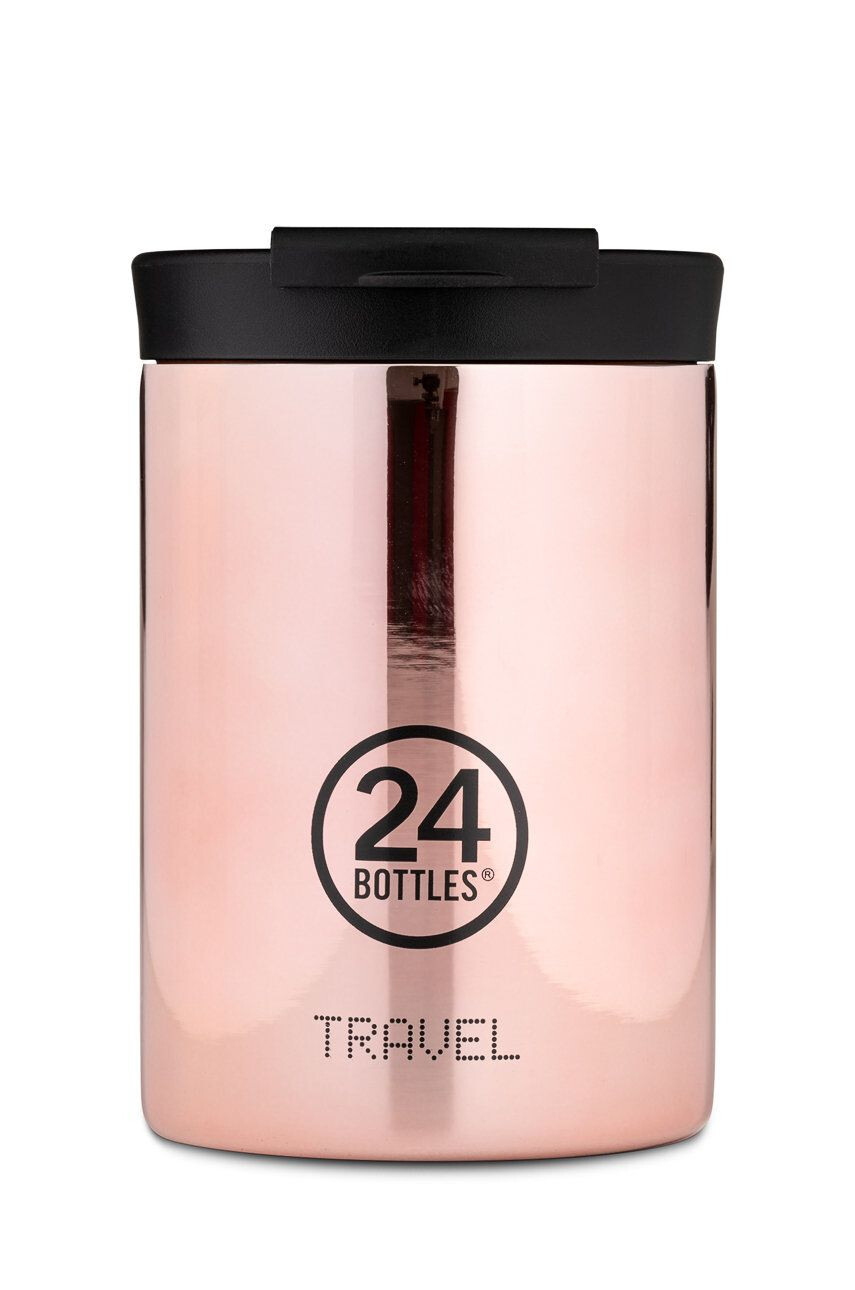 24bottles Termosz bögre Travel Tumbler Rose Gold 350ml - Pepit.hu