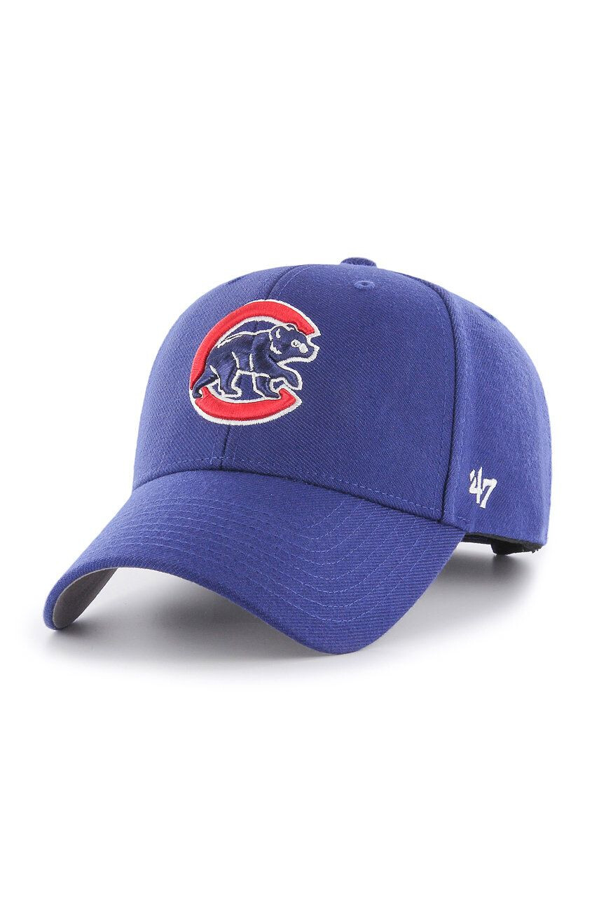 47brand sapka MLB Chicago Cubs sötétkék nyomott mintás - Pepit.hu