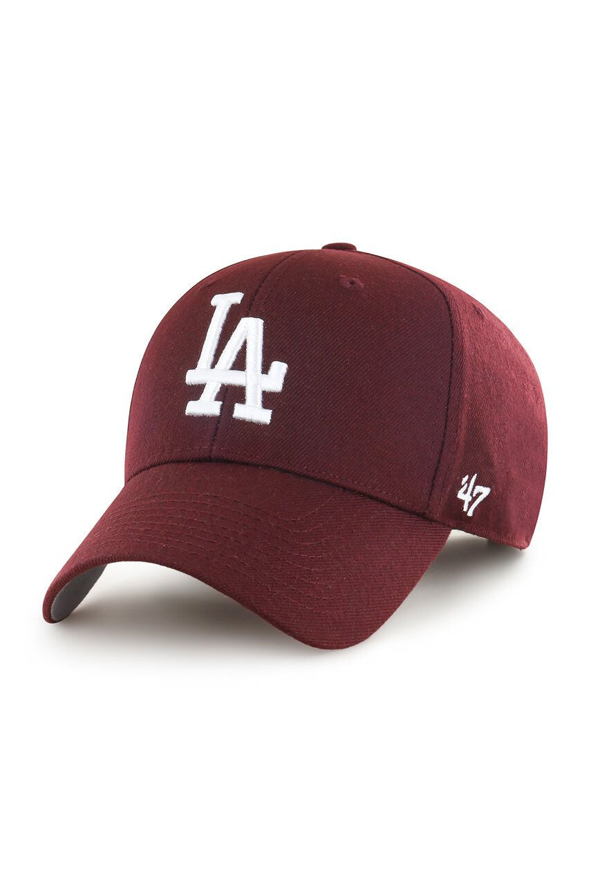 47brand sapka MLB Los Angeles Dodgers piros nyomott mintás - Pepit.hu