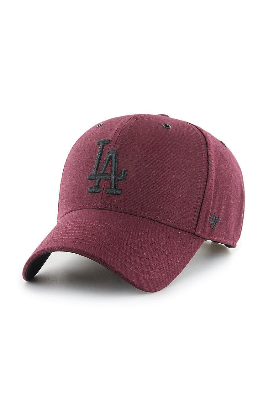 47brand sapka MLB Los Angeles Dodgers lila nyomott mintás - Pepit.hu