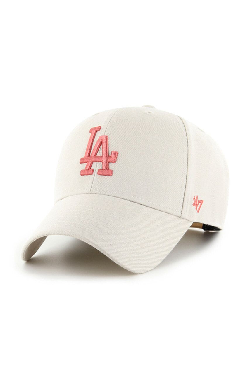 47brand sapka Los Angeles Dodgers szürke nyomott mintás - Pepit.hu