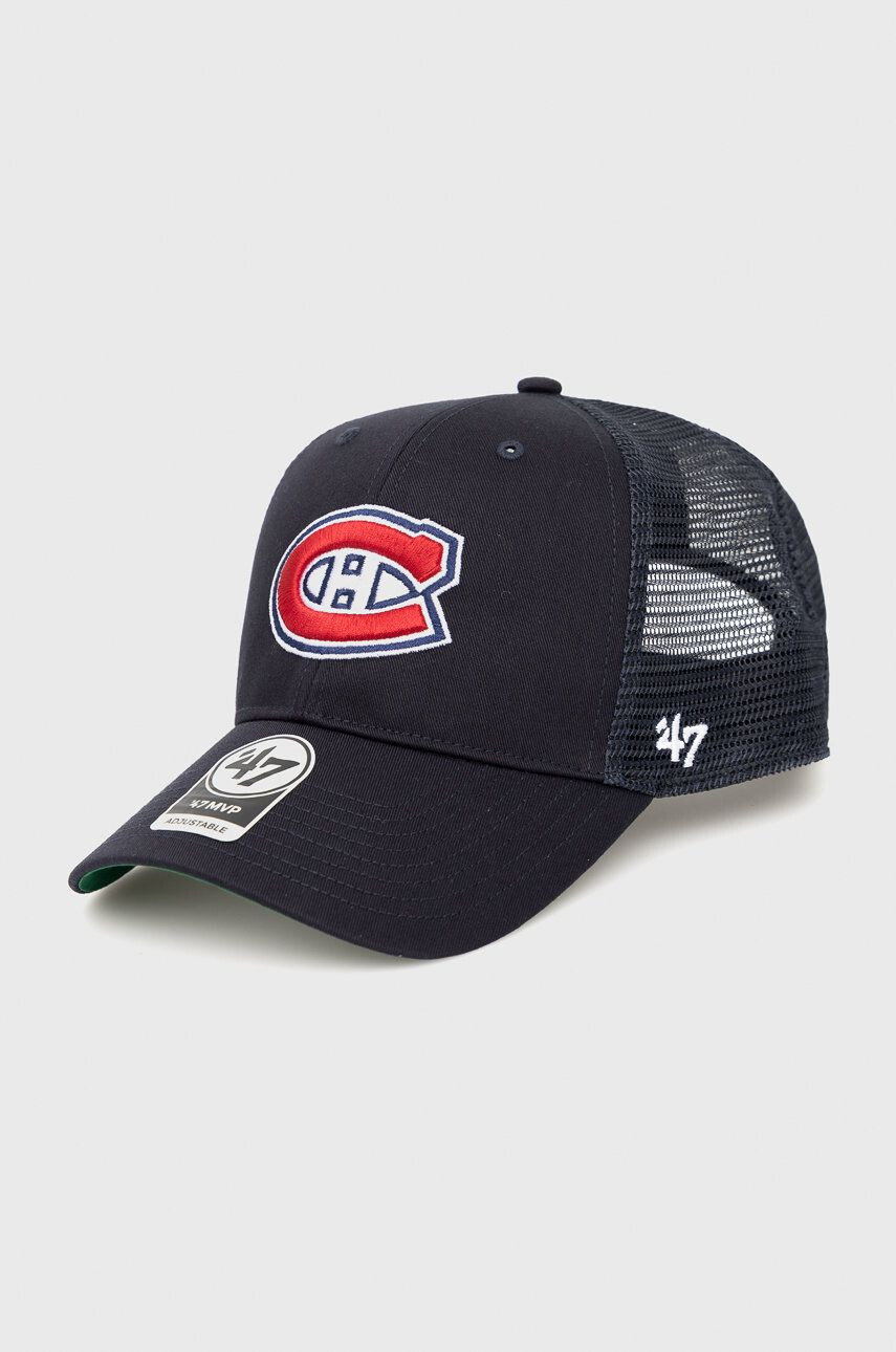 47brand sapka Montreal Canadiens NHL Chicago Blackhawks sötétkék nyomott mintás - Pepit.hu