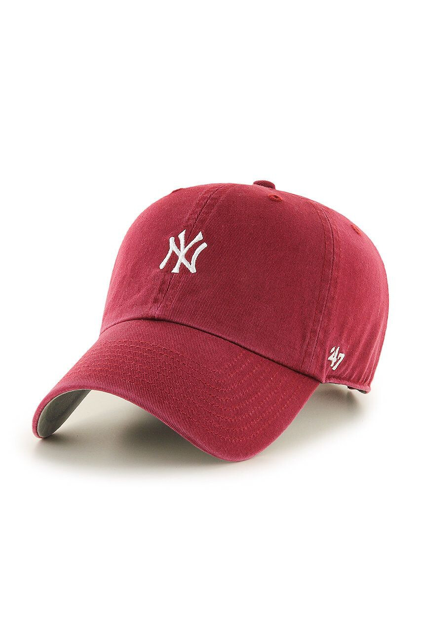 47brand sapka New York Yankees piros nyomott mintás - Pepit.hu