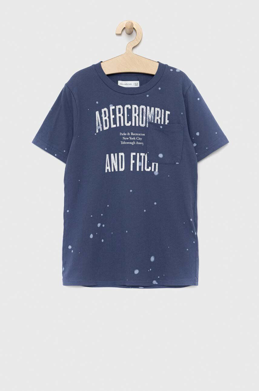 Abercrombie & Fitch gyerek pamut póló nyomott mintás - Pepit.hu