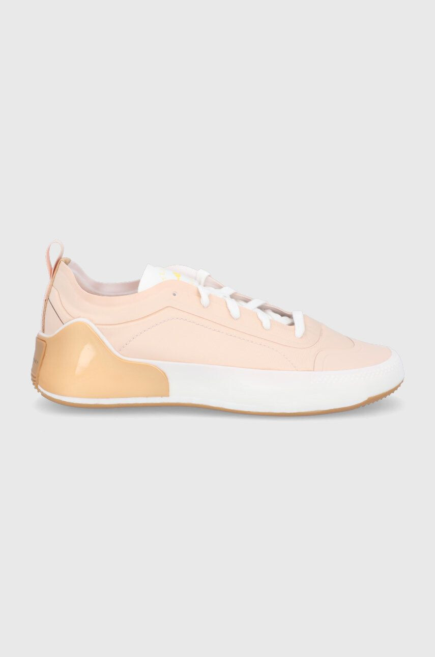 adidas by Stella McCartney cipő Treino G57801 rózsaszín lapos talpú - Pepit.hu