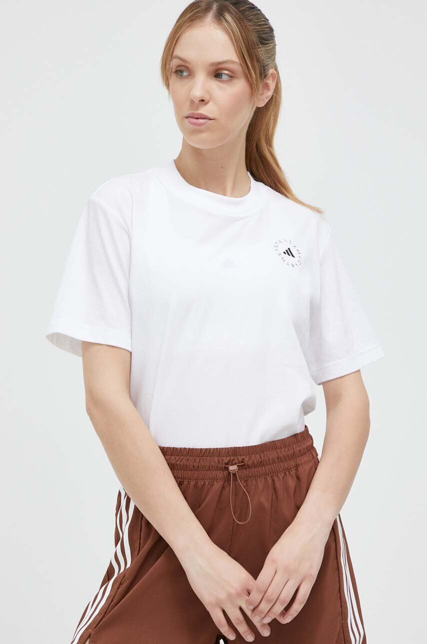 adidas by Stella McCartney t-shirt női fehér - Pepit.hu