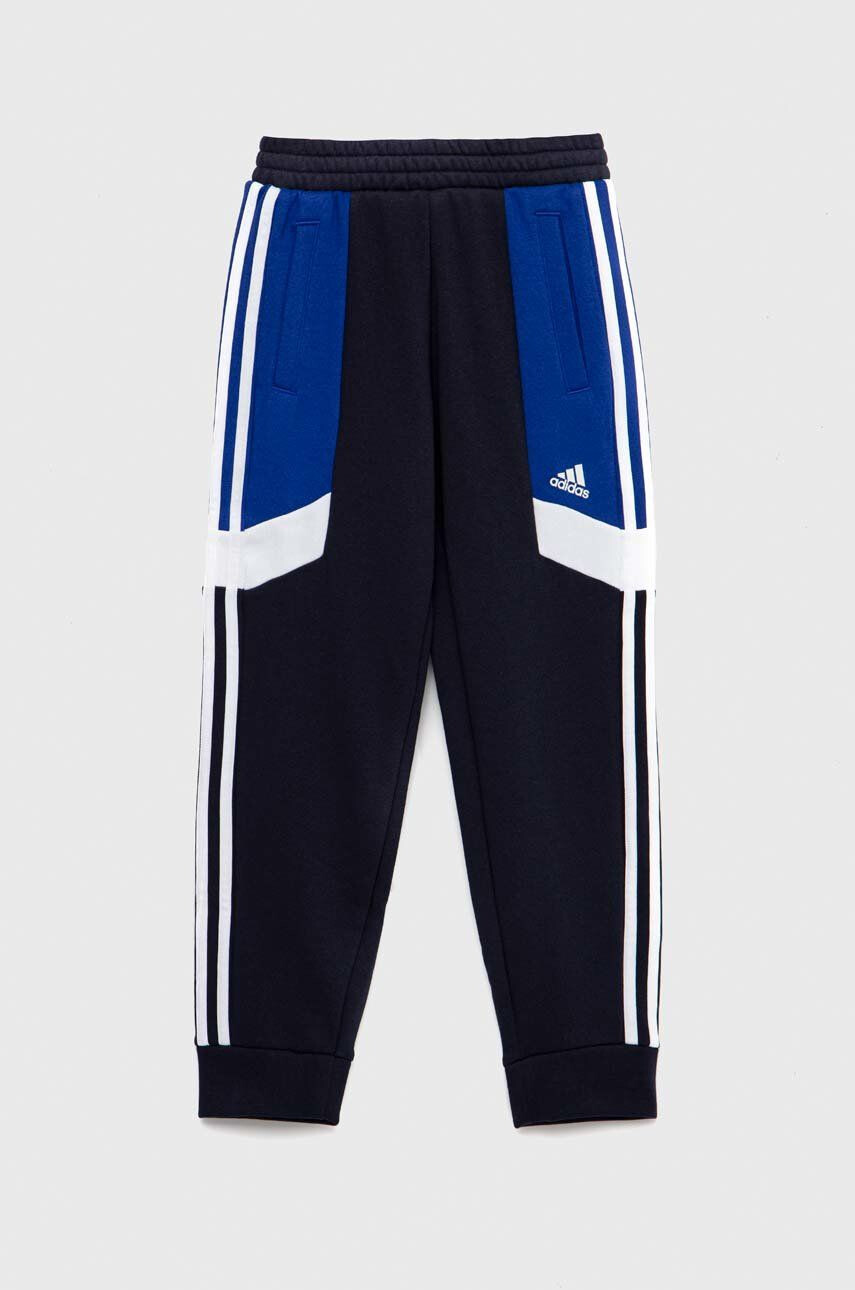 adidas gyerek melegítőnadrág U 3S CB PANT sötétkék mintás - Pepit.hu