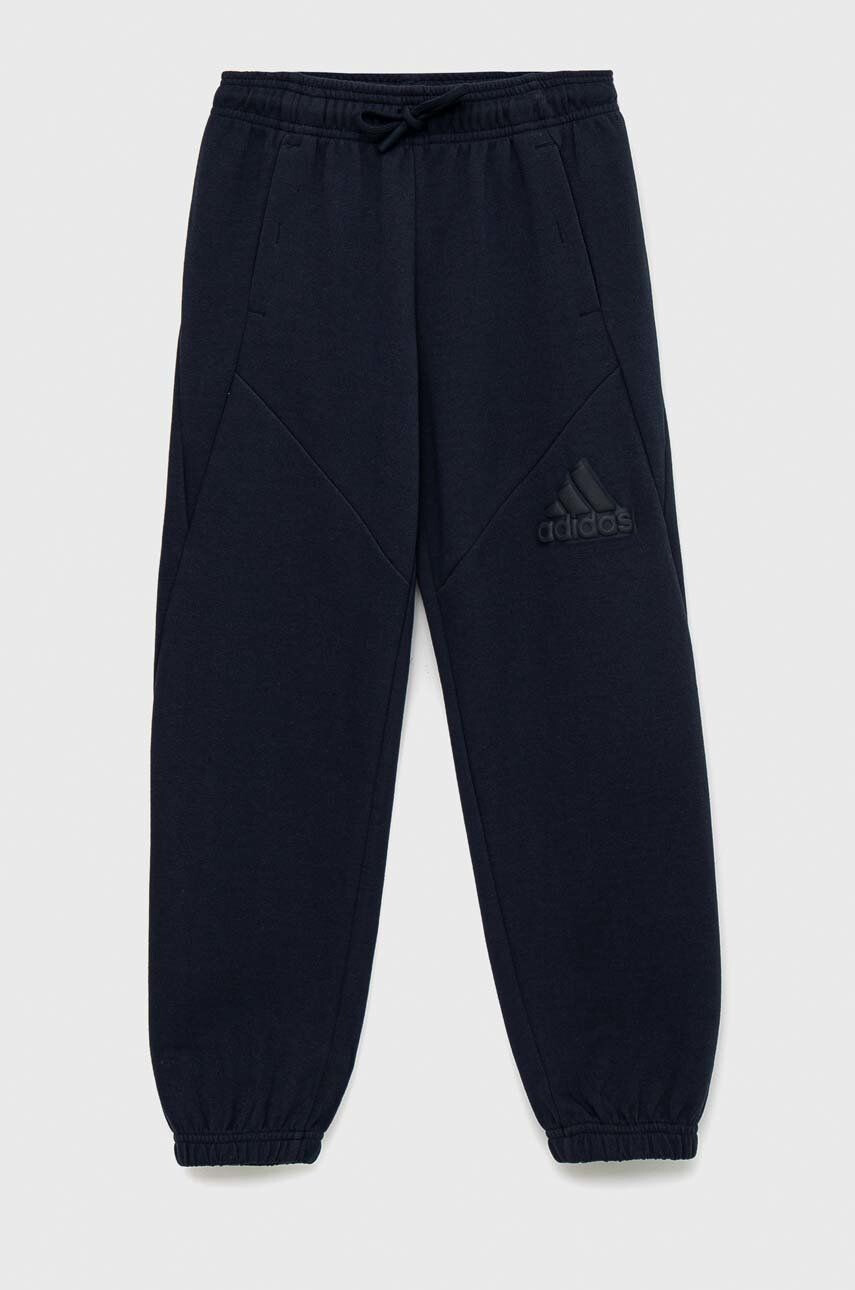 adidas gyerek melegítőnadrág U FI sötétkék sima - Pepit.hu