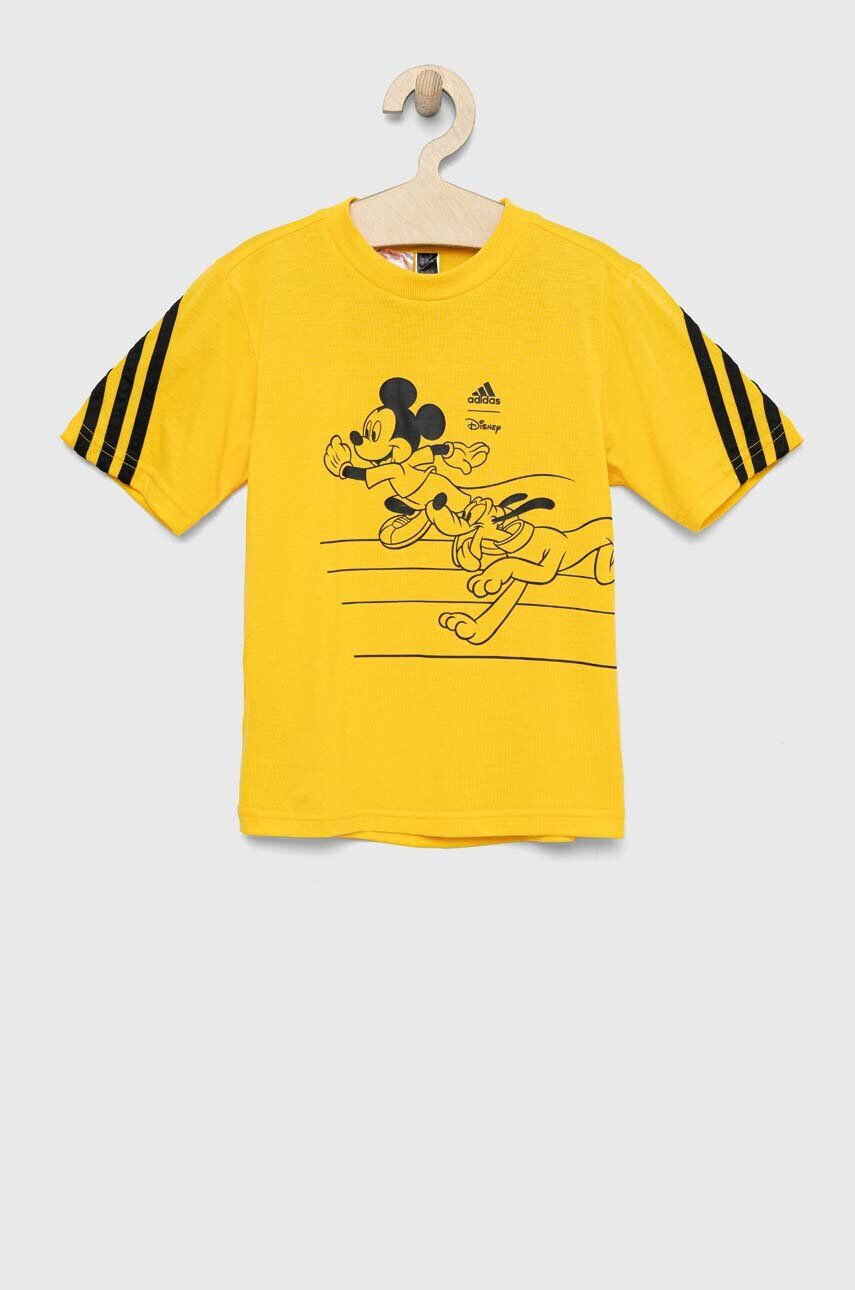 adidas gyerek póló x Disney sárga nyomott mintás - Pepit.hu