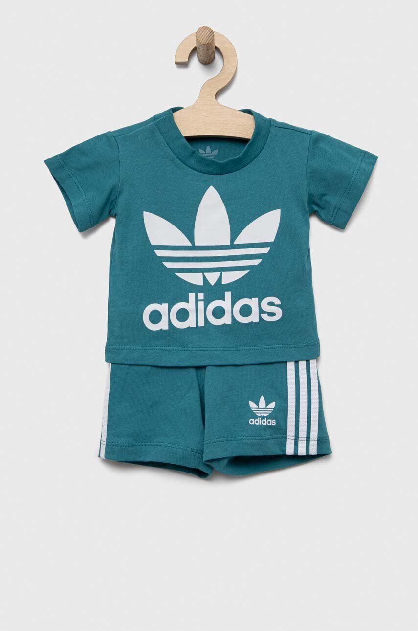 adidas Originals baba szett türkiz - Pepit.hu