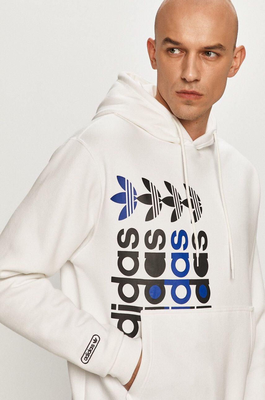 adidas Originals felső fehér férfi nyomott mintás - Pepit.hu