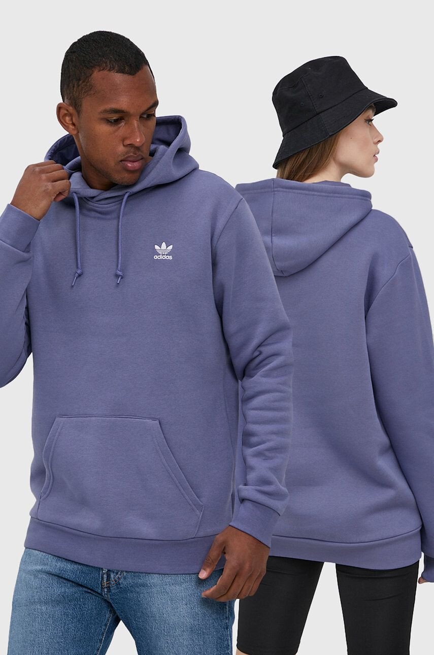 adidas Originals felső lila nyomott mintás - Pepit.hu