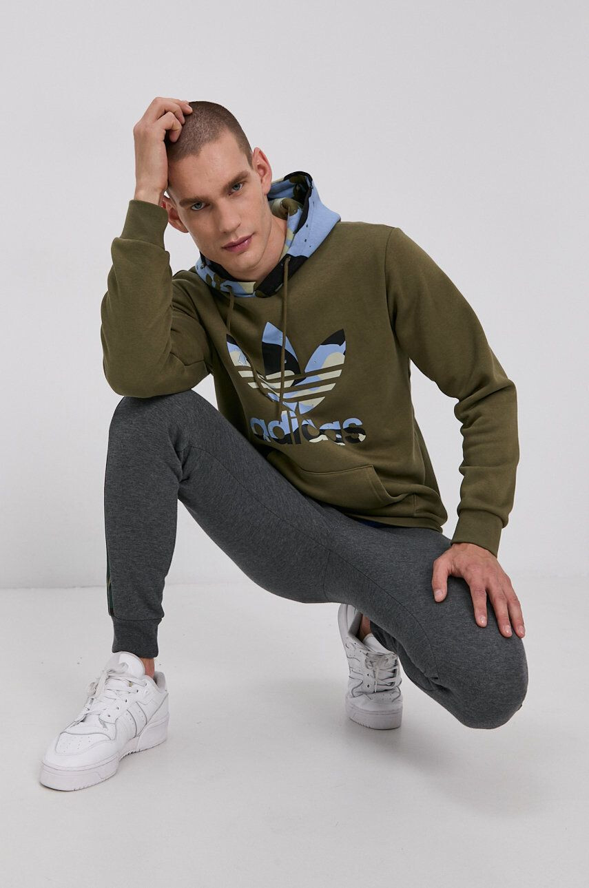 adidas Originals felső bézs férfi nyomott mintás - Pepit.hu