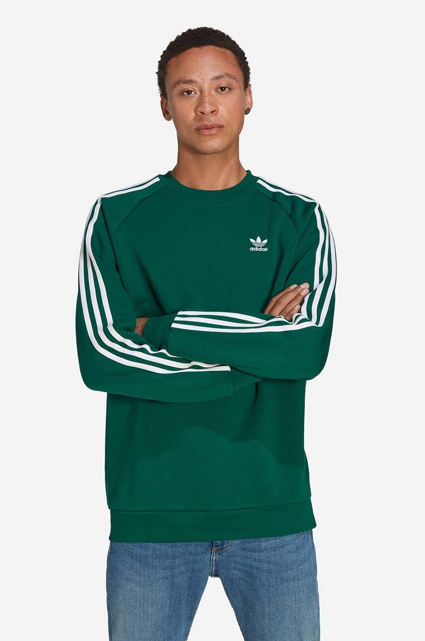 adidas Originals felső zöld férfi sima kapucnis - Pepit.hu