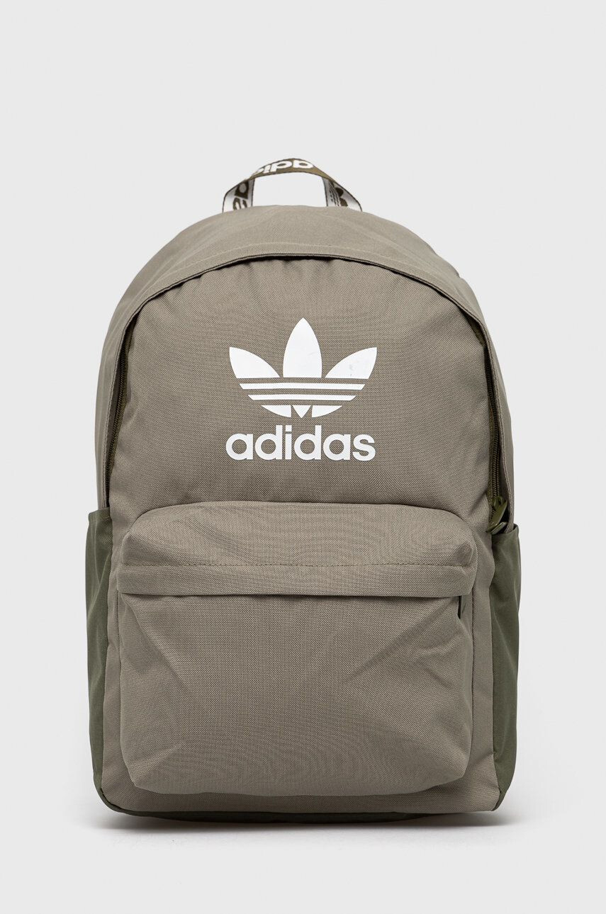 adidas Originals hátizsák zöld nagy nyomott mintás - Pepit.hu