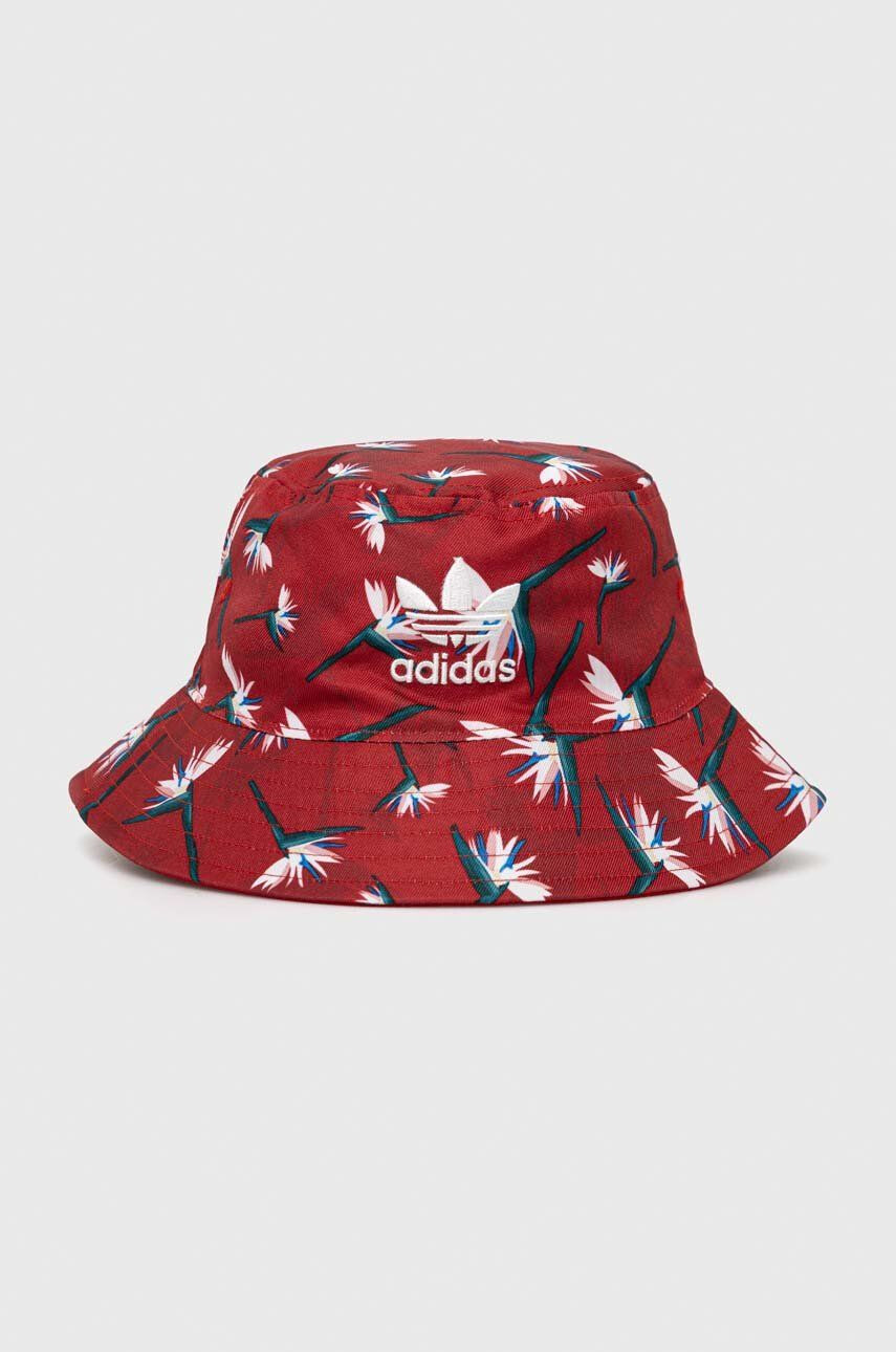 adidas Originals kétoldalas kalap Thebe Magugu piros - Pepit.hu