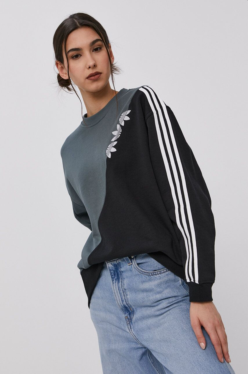 adidas Originals Pamut melegítőfelső - Pepit.hu