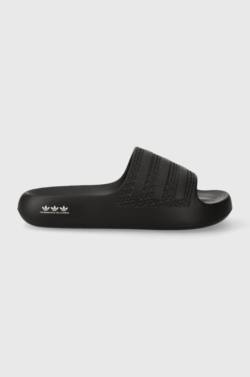 adidas Originals papucs Adilette Ayoon fekete női platformos - Pepit.hu