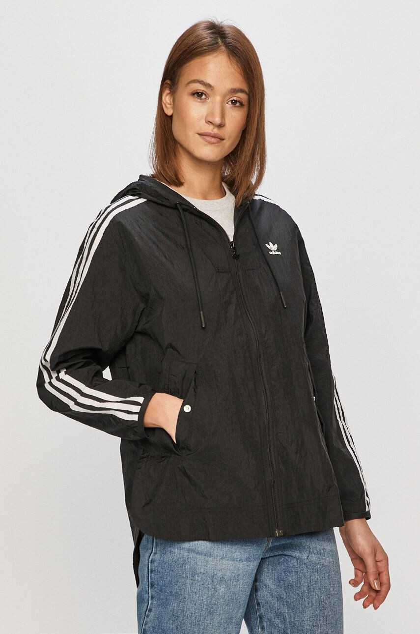 adidas Originals rövid kabát férfi bézs átmeneti - Pepit.hu