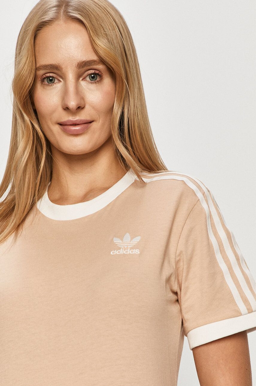 adidas Originals t-shirt női sárga - Pepit.hu