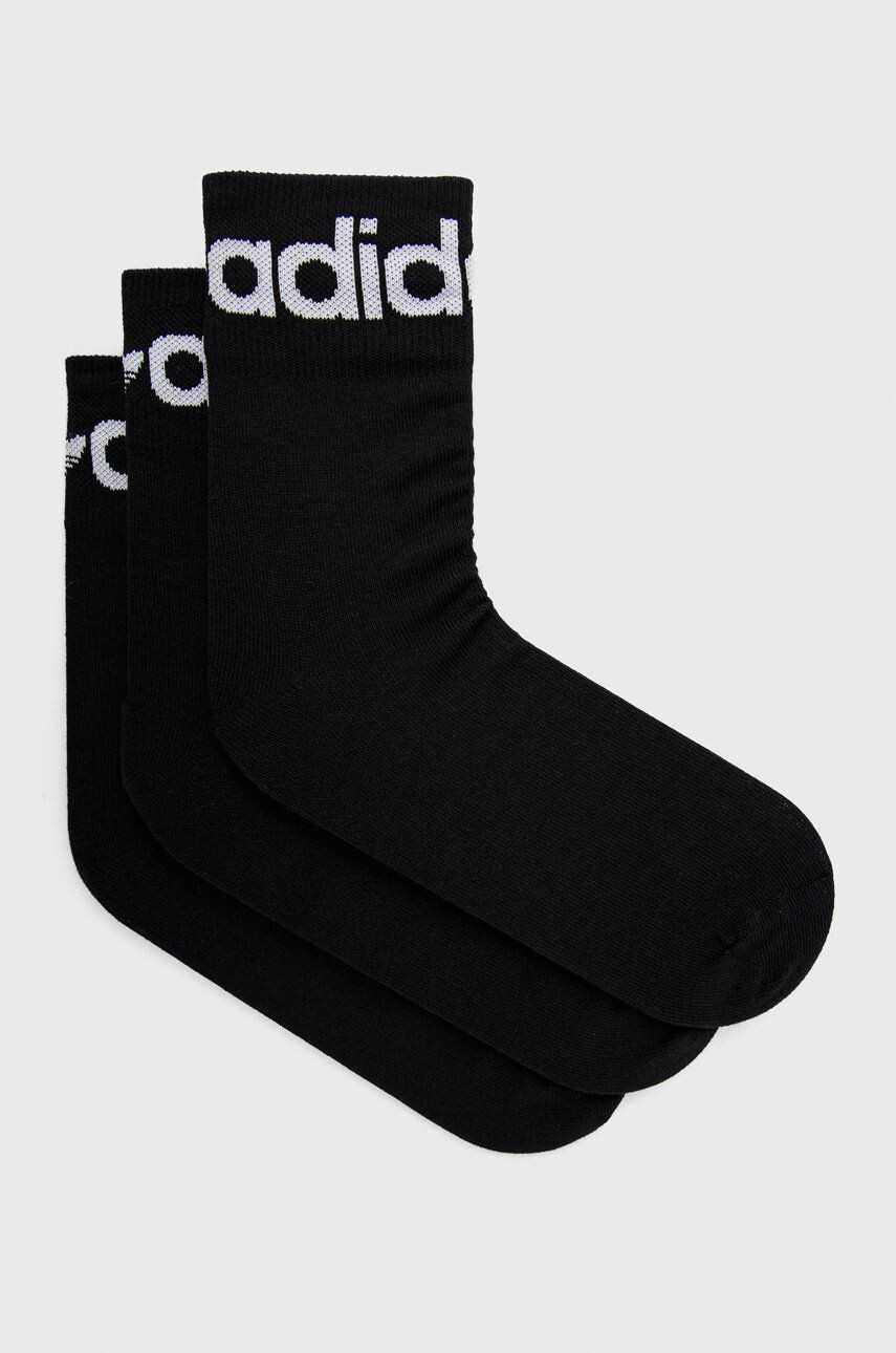 adidas Originals zokni (3 pár) H32386 fekete - Pepit.hu