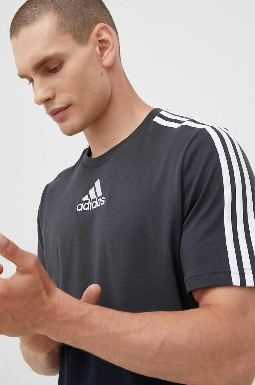 adidas pamut póló szürke nyomott mintás - Pepit.hu