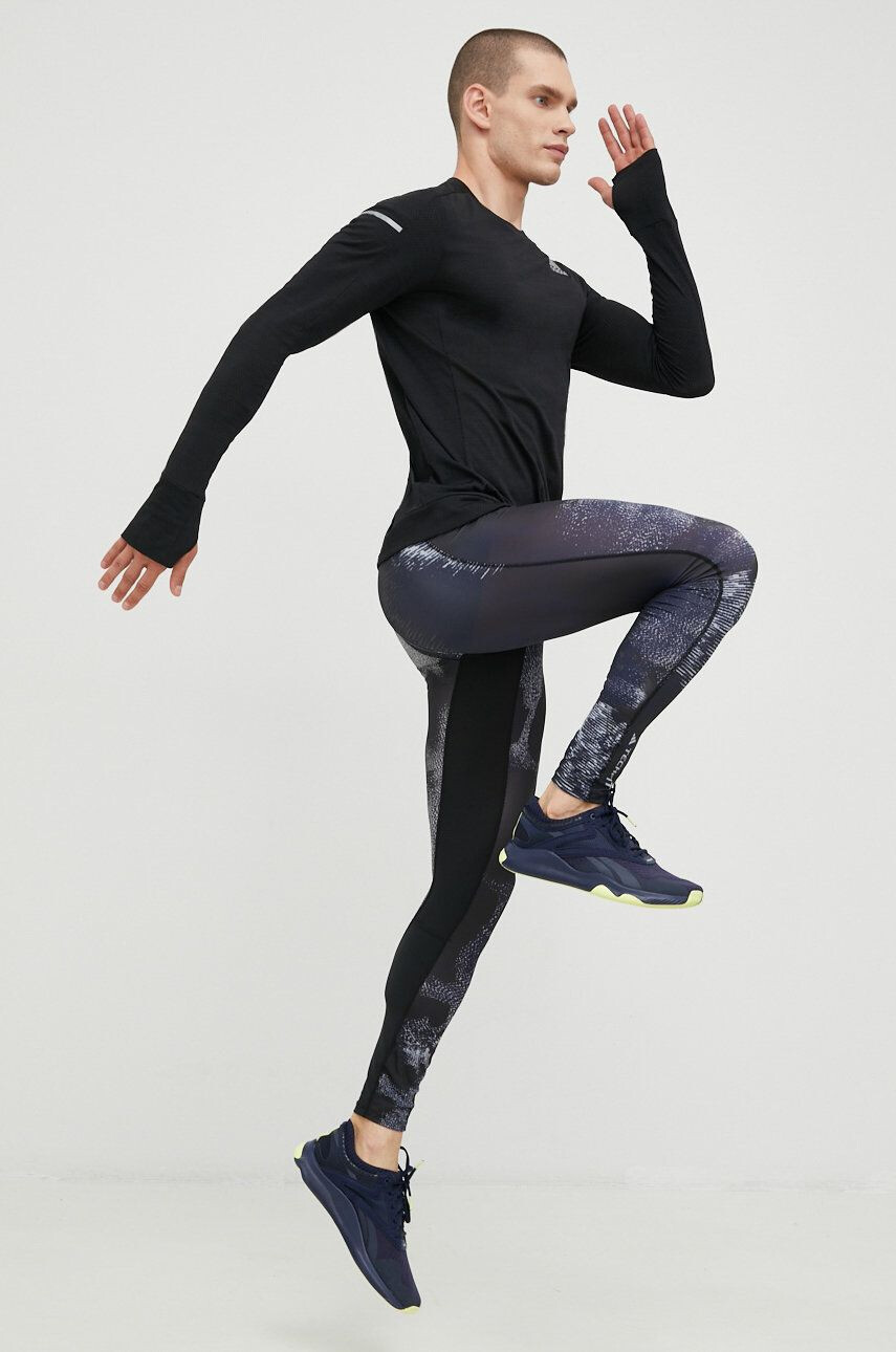 adidas Performance edzős legging Techfit fekete férfi mintás - Pepit.hu