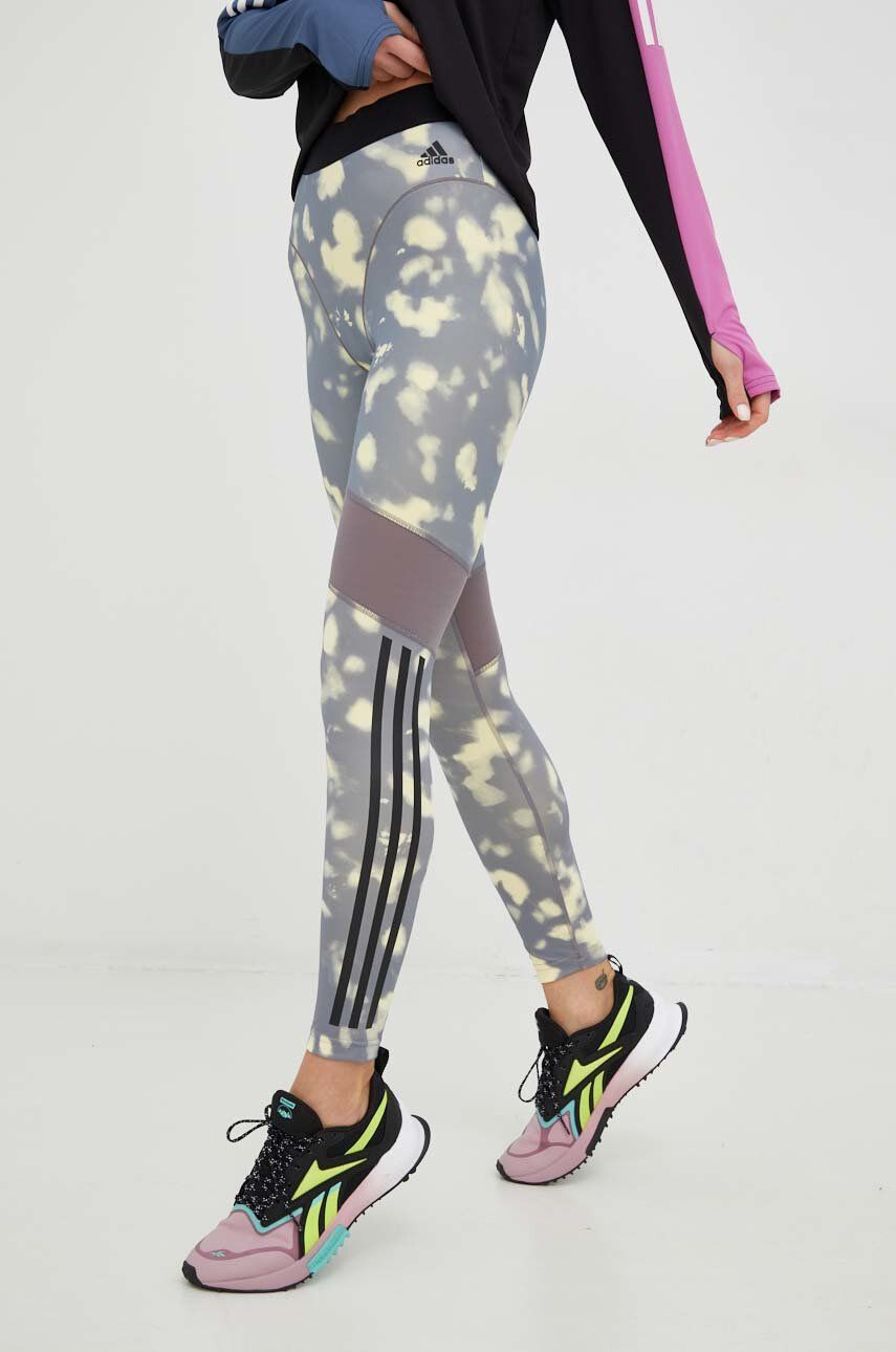 adidas Performance edzős legging Hyperglam női mintás - Pepit.hu