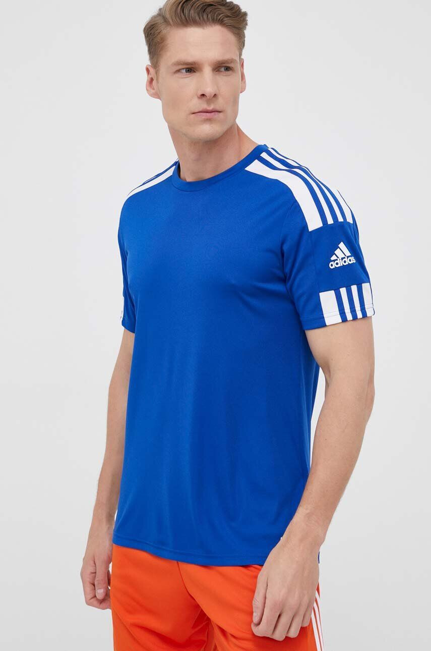 adidas Performance edzős póló Squadra 21 fehér nyomott mintás - Pepit.hu